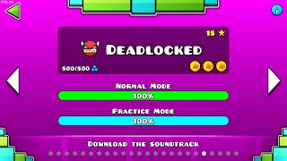 Geometry Dash – “Deadlocked” 100 Complete All Coins  kitsuri245 [upl. by Meryl]