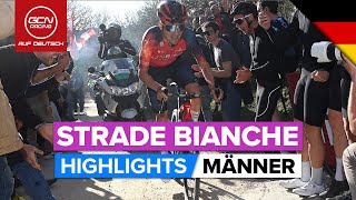 Strade Bianche 2023 Highlights  Männer [upl. by Frodi]