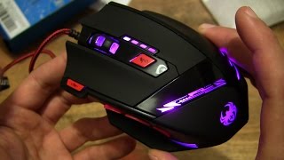 VicTsing Zelotes T90 8000 DPI Gaming Mouse [upl. by Demitria]