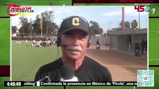 BÉISBOL  Luis Alonso Mendoza entrevista para PSN [upl. by Atiuqrahs]