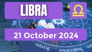 Libra horoscope  Libra Horoscope for Today 21 October 2024 [upl. by Lesna]