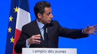 Discours de M le Président de la République sur lemploi des jeunes [upl. by Trefor]