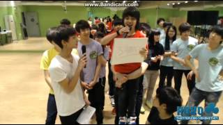 130420 SEVENTEEN Samuel introduce himself Jisoos translater [upl. by Iila651]