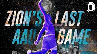 Zion Williamson GOES OFF In Final AAU Game DOMINATES Adidas Nations FINALS [upl. by Goodill]