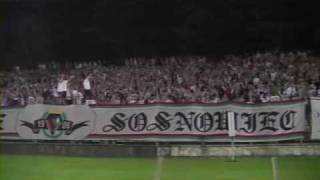 Zagłębie Sosnowiec  Górnik ZabrzeOkazywanie sympatii dla Górnika Zabrze [upl. by Roch200]