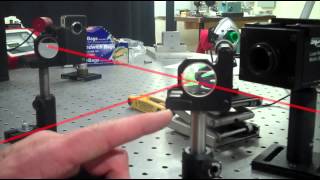 Michelson Interfereomter Alignment SAMPLE [upl. by Dennet475]