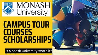 Monash University Vlog  Monash University Campus Tour  Clayton Campus  Best Uni in Australia [upl. by Notsahc]