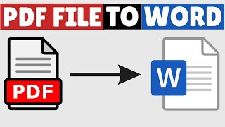 pdf ko word me kaise convert kre  how to convert pdf to word in mobile  pdf file to word file [upl. by Hobie623]