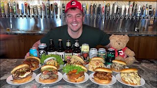 Mr Brews’ Best Burger Challenge in Menomonee Falls Wisconsin [upl. by Nnyloj]