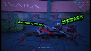 TROCA DE TIRO NO ROUBO A JOALHERIA  🔥 Destiny RP 🔥 [upl. by Anehs]