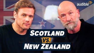 Sam Heughan amp Graham McTavish Play Scotland 🏴󠁧󠁢󠁳󠁣󠁴󠁿 vs New Zealand 🇳🇿 [upl. by Kenric]