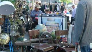 Anwohner Flohmarkt in Hamburg Eimsbüttel Stellinger Weg 2011 [upl. by Finbar]