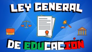 Ley General de Educación  Conceptos Clave y Resumen [upl. by Arreyt]