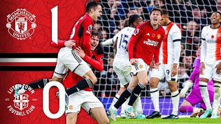 BackToBack Premier League Wins 👊  Man Utd 10 Luton Town  Highlights [upl. by Alleoj]