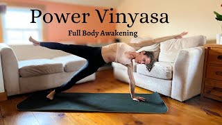 Full Body Awakening  Power Vinyasa Yoga poweryoga powervinyasa yogaworkout [upl. by Vorster]