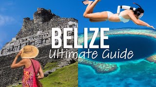 The ULTIMATE Belize Travel Guide  What to See and Where to Go [upl. by Rydder]