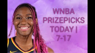 WNBA PRIZEPICKS TODAY  WNBA PROPS TODAY  WEDNESDAY  7172024  WNBA PROPS  BEST PROPS [upl. by Nalahs]