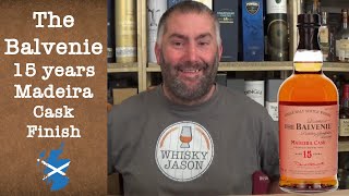 The Balvenie aged 15 years Madeira Cask Finish Single Malt Scotch Whisky Review by WhiskyJason [upl. by Yhtomit190]