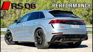 2025 NEW Audi RSQ8 Performance  REVIEW on PERFECT ROAD amp 0100 100200 [upl. by Lejeune]