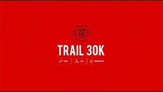 Trace du Trail Glazig 30K 2024 [upl. by Cormier]