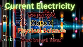 Current Electricity Iচলতড়িৎ IClass X Physical Science দশম শ্রেণির ভৌত বিজ্ঞান IWB Board I In bengali [upl. by Hurleigh961]