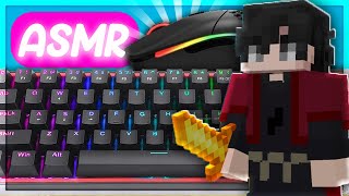 Thocky Keyboard  Mouse Sounds ASMR  Hypixel Bedwars [upl. by Fawnia]