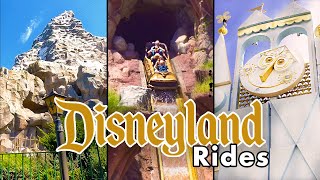 Disneyland Rides  2022 POVs 4K [upl. by Retswerb]