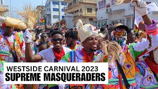 Supreme Masqueraders Westside Carnival 2023 Day One Super Performance  Pt1 [upl. by Marlene]