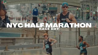 NYC Half Marathon  Race Day [upl. by Annabell]