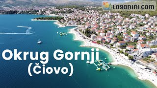 Okrug Gornji Čiovo Croatia  Laganinicom [upl. by Monafo712]