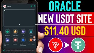 USDT Earning Platform online income site Make Money on mobile [upl. by Tom]