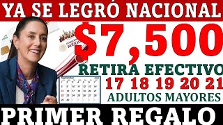 MALAS NOTCIAS AVISO URGENTE ADULTOS MAYORES 📢 REGALO DE CLAUDIA ¡PAGOS BIENESTAR 32 ESTADOS27LETRAS [upl. by Ariat]