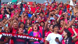 Gol de Julián Quiñones  Atlas 41 Pachuca  Liga BBVA MX  Clausura 2023  Jornada 15 [upl. by Coad]