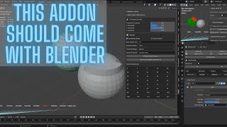 This NEW Blender 41 addon should come packaged with it [upl. by Vernor]