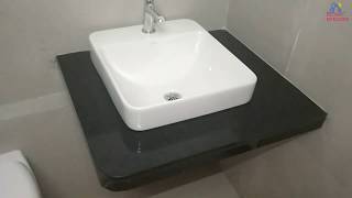 Simple Counter Wash Basin [upl. by Arlyn706]