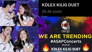 KDLEX KILIG DUET ON ASAP alexailacad kdlex asapconcerts Mujigae kungnagingtayo mujigaemovie [upl. by Albert]