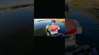 Make it a priority to reevaluate you’re net job🤣 kayakbassfishing bassfishing kayakfishing [upl. by Fitzgerald]