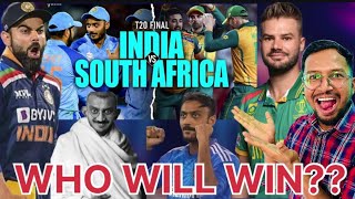 IND VS RSA FINAL Match 😱😱 क्या INDIA फिर से WC TROPHY 🏆 जीत पायेगा😱या फिर RSA का सपना पूरा होगा😱 [upl. by Llewsor125]