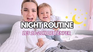 NIGHT ROUTINE DUNE MAMAN À 18ANS bébé de 14mois [upl. by Klayman]