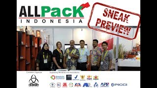 AllPack Jakarta 2017  Sneak Peak [upl. by Anaicilef]