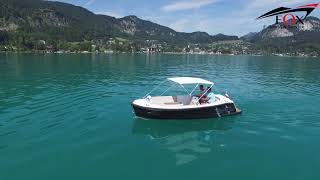 Corsiva 595 tender mit Aquamot Elektroantrieb am Wolfgangsee [upl. by Nnylsia]