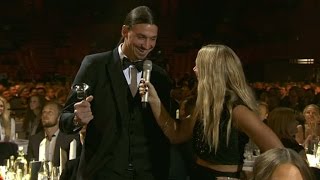 Zlatan får en tuta som Zengin inte kan sluta att tuta med  TV4 Sport [upl. by Salomo]