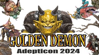 Golden Demon Adepticon 2024 All OF THE ENTRIES [upl. by Aretina792]