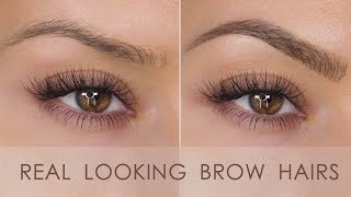 Natural Looking Eyebrow Tutorial  Microblade Effect  Shonagh Scott [upl. by Grosz]