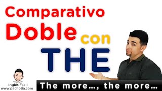 Doble comparativo con THE – The more… the more…  Mientras  Cuánto más  Clases inglés [upl. by Arahs]