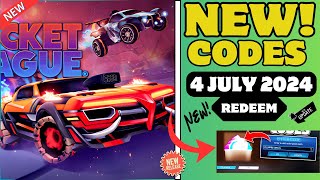 ROCKET LEAGUE CODES 2024 JULY  ROCKET LEAGUE CODES  ROCKET LEAGUE [upl. by Tterrag861]