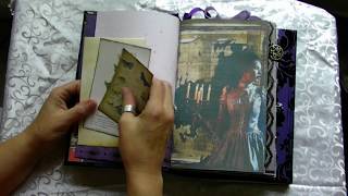 Witches spellbook Junk Journal  Practical Magic style [upl. by Adena]