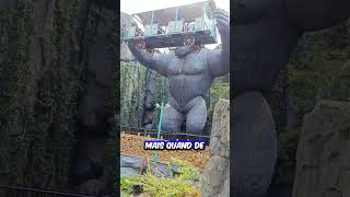 Ce King Kong a Fait lInattendu dans Jurassic Park  🦍🎢shorts [upl. by Adnuahsor895]