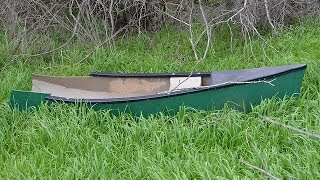 How to fix a hole in a canoe or kayak [upl. by Enelrak]