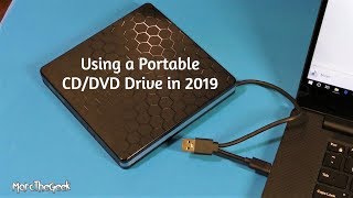 Using a Portable CDDVD Drive in 2019 [upl. by Shama]